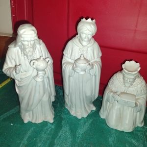 Ceramic wise men.